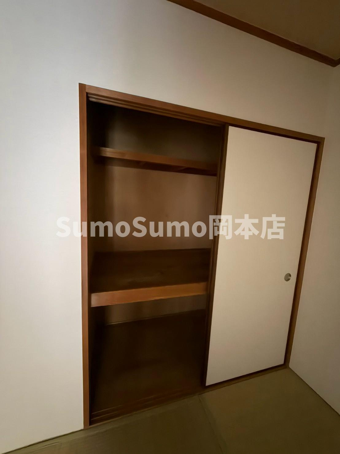 サニーハウス岡本の収納|収納豊富です