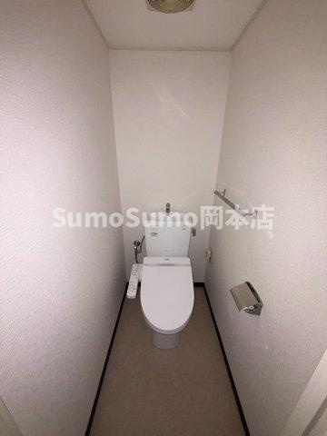 サニーハウス岡本のトイレ|清潔感のあるトイレです