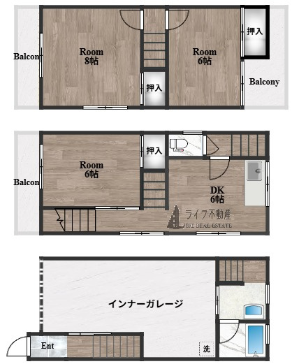上四条町戸建