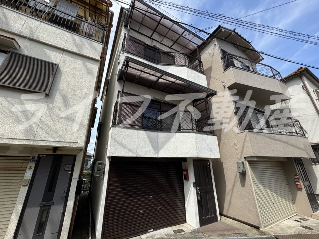 上四条町戸建の外観|おしゃれな外観です