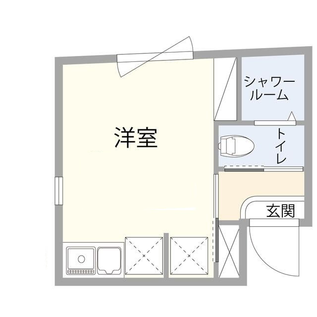 アスパイア新宿の間取り|間取りです。