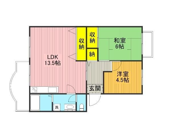 【間取り】 | グレイスマンション与野Ⅰ
