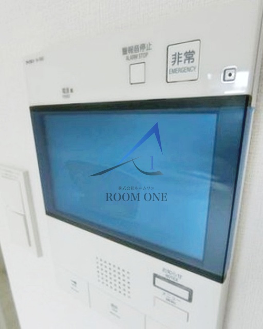 フュージョナル東墨田のセキュリティ|モニター付きインターホンです。