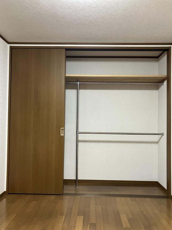 二葉戸建の収納|専用の収納スペースです