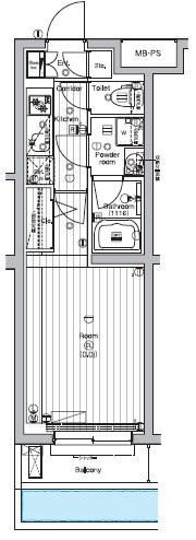 PREMIUM CUBE G 三軒茶屋の間取り