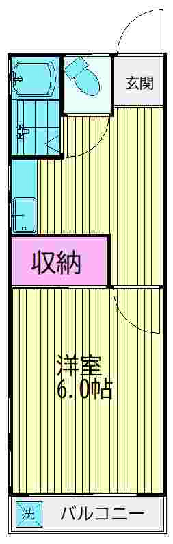 ハイスカイ山王の間取り