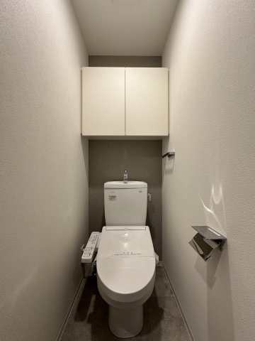 プラシア蒲田 ＴＨＥ ＧＲＡＮＤ ＲＥＳＩＤＥＮＣＥのトイレ|落ち着いたトイレです