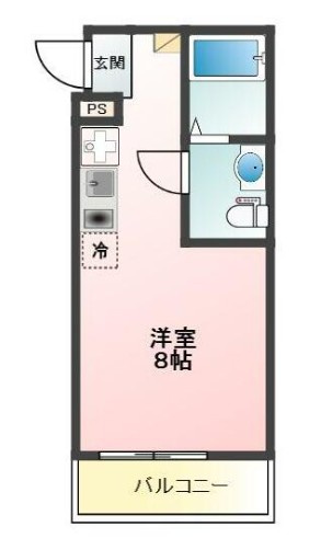Ｇｌａｎｚ氷川町の間取り|間取りです。