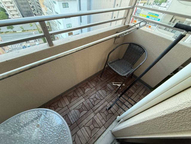 神戸市長田区四番町７丁目の賃貸マンションのバルコニー