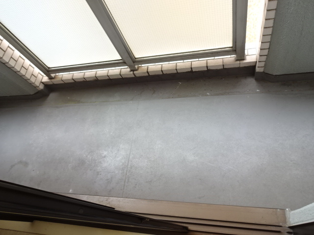 墨田区亀沢３丁目の賃貸マンションのバルコニー