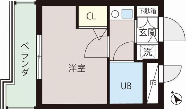 【間取り】 | ジョイフル西荻窪７番館