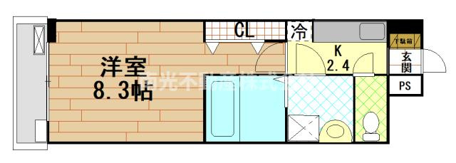カーサ・オストロの間取り