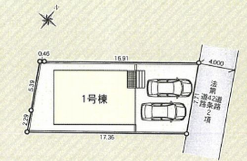 【区画図】 | 【仲介手数料０円】秦野市菩提第4　新築一戸建て | 秦野市菩提第4　新築一戸建て