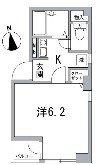 根本ビルの間取り