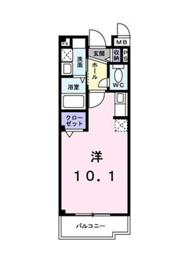【間取り】 | グラシオッソ　Ｆ