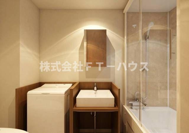 Ｌｉｇｅｒｅ南行徳Ｗｅｓｔの浴室