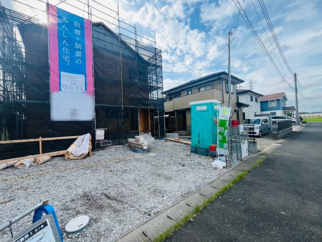 【Cradle Garden】　下妻市加養　第１　全1邸の前面道路含む現地写真|まずは『資料請求』から♪お気軽にお問い合わせください（＾＾）
2026年7月撮影