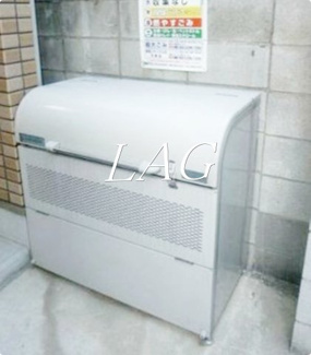 【その他共用部分】 | クレストハイム | 敷地内ゴミ置き場です。