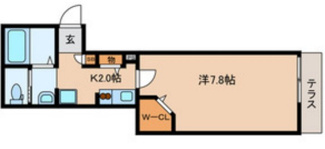 【間取り】 | クレストハイム | 間取りです。