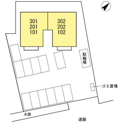 【区画図】 | アンジュ小郡