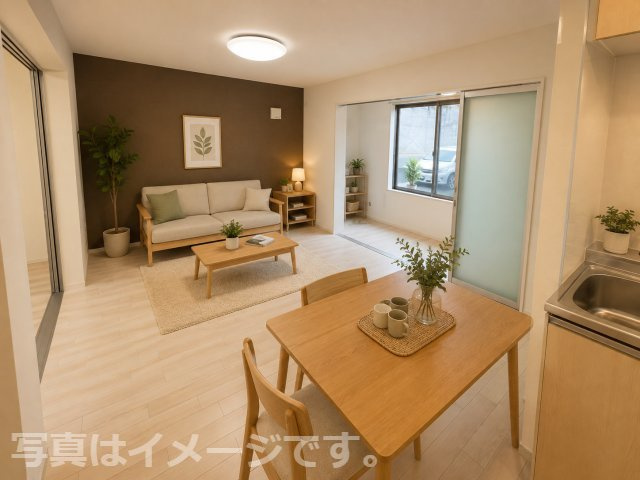 合志市須屋のアパートの居間・リビング|※写真はイメージです。現況優先。