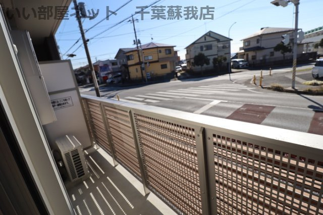 レイワンＡＢのバルコニー|陽当たり良好なバルコニーです