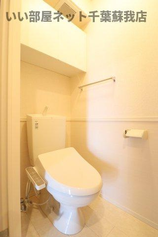 レイワンＡＢのトイレ|ゆったりとした空間のトイレです