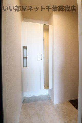 レイワンＡＢの玄関|玄関です