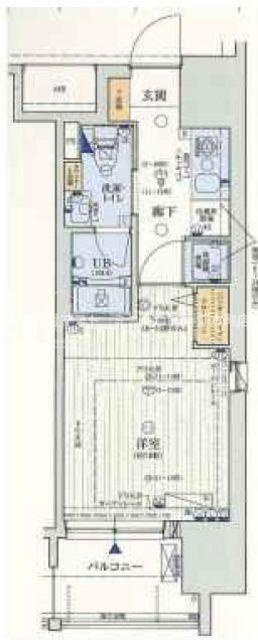 ＬＣ谷町六丁目の間取り
