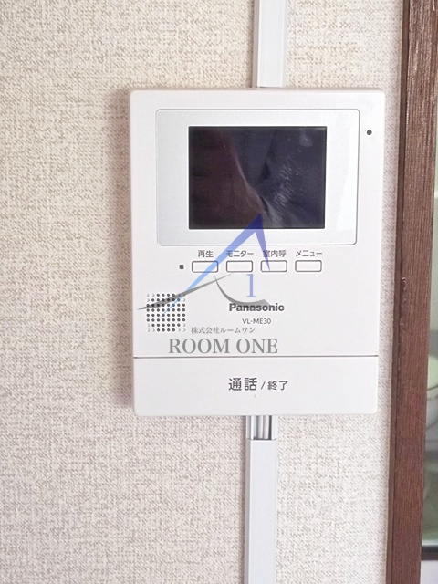 カーサ上目黒のセキュリティ|モニター付インターホンです。