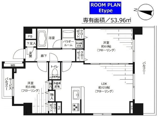 ステージファースト新宿西落合の間取り