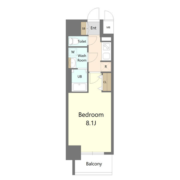 S-RESIDENCE堀田駅前futurの間取り