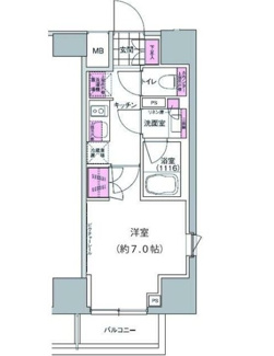 【間取り】 | プレジリア東日本橋 | 間取りです。