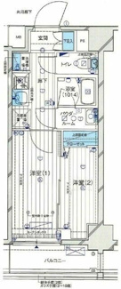【間取り】 | ＧＥＮＯＶＩＡ小村井 | 間取りです。