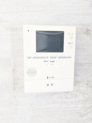 【セキュリティ】 | ハーツデール | モニター付きインターホンです。
