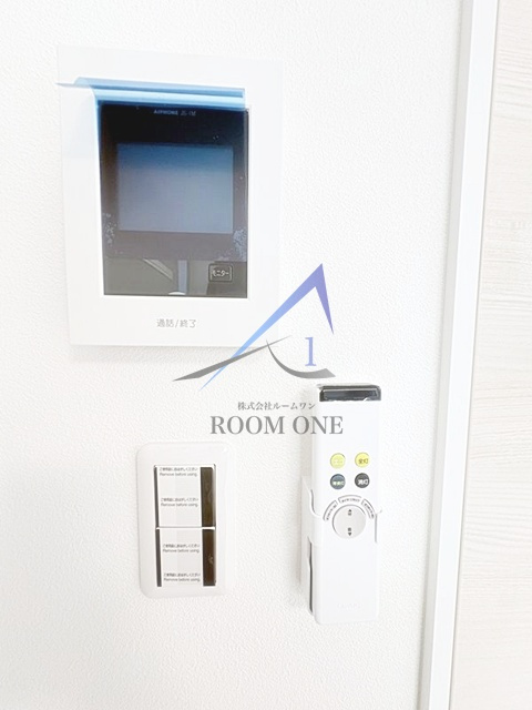 Bloom元住吉のセキュリティ|モニター付きインターホンです。