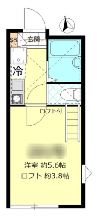 メイプルコート曳舟の間取り