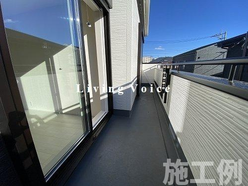 【バルコニー】 | 【仲介手数料０円】茅ヶ崎市室田3丁目　新築一戸建て　全2棟 | 茅ヶ崎市室田3丁目　新築一戸建て　全2棟
