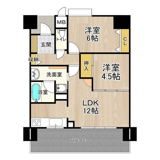 【間取り】 | フェニックス堺東