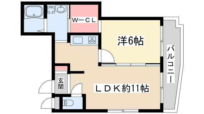 【間取り】 | サンハイム吉見