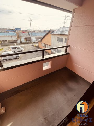 コーポちあきのバルコニー