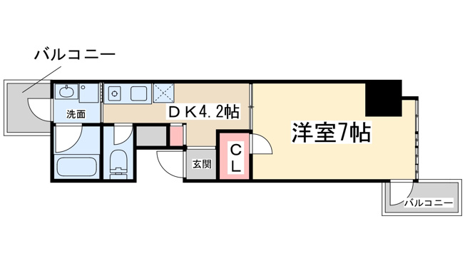 【間取り】 | 新和ルミエール新大阪