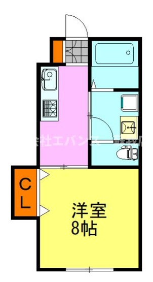 【間取り】 | ナリトモ白旗A
