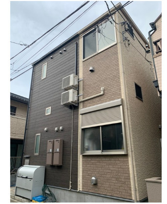 板橋区大山西町のアパートの外観