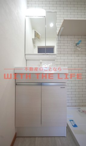 フィーリックス御井町【キャッシュバック対象物件】の独立洗面台|同施工会社の類似物件の写真です。
※同シリーズ別物件の写真　※現状優先
