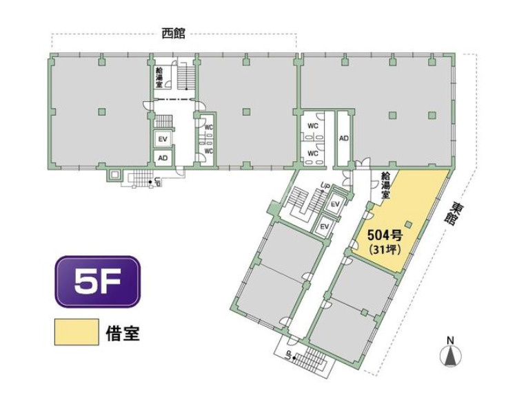 浪速ビルの間取り