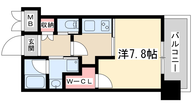 【間取り】 | レジディア新大阪2