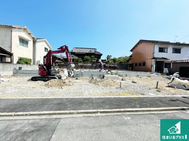 姫路市網干区余子浜　第3　新築一戸建ての外観|現在建築中！落ち着いた街並みで新生活を始めることが出来そう！周辺の物件も併せてご紹介させて頂きます！
