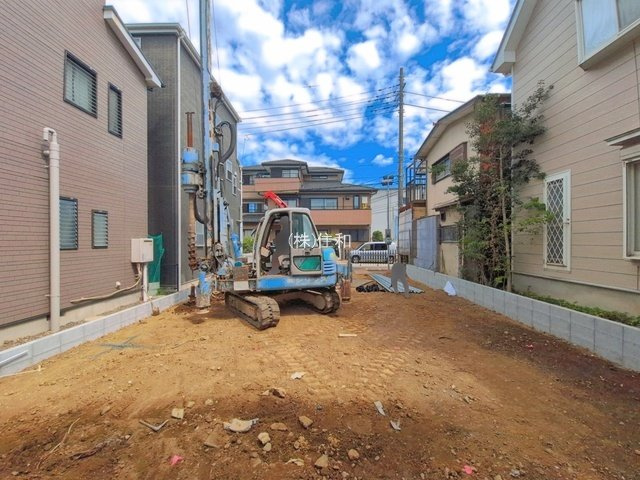 【新築分譲住宅】富士見市水谷東3丁目の前面道路含む現地写真