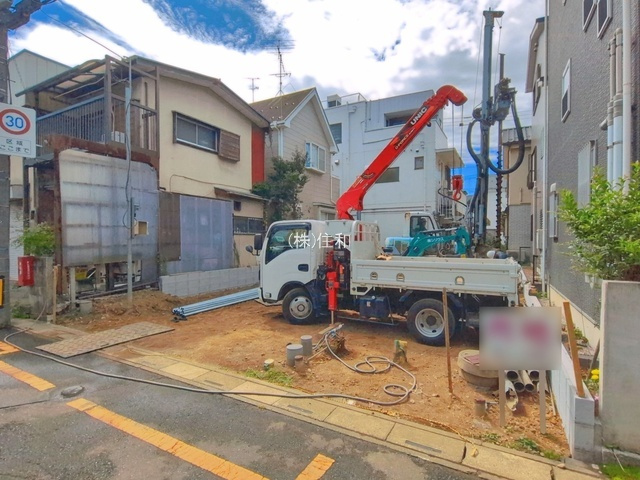 【新築分譲住宅】富士見市水谷東3丁目の前面道路含む現地写真